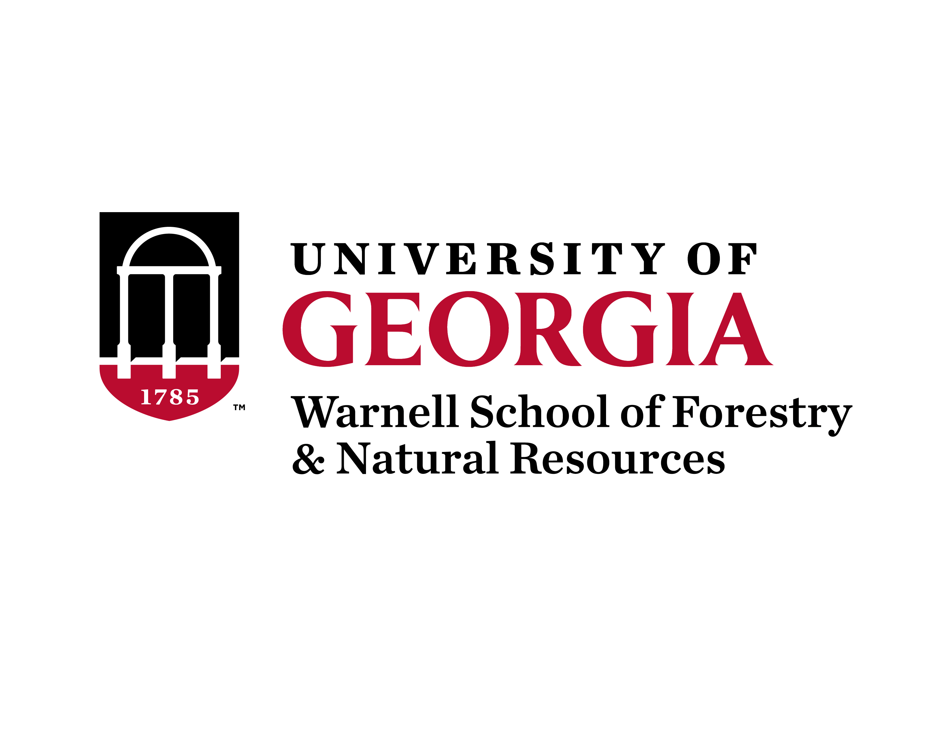 University of Georgia - Warnell School of Forestry and Natural Resources Logo