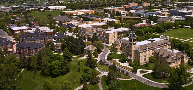 USU Campus from above.